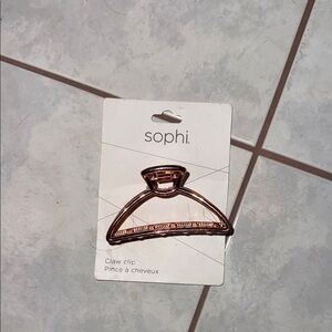 Sophi Rose Gold Claw Clip